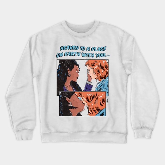 Heaven Crewneck Sweatshirt by jenifer_prince